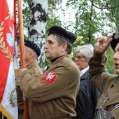 Uroczystości 70. rocznicy śmierci partyzantów "Bartka" w Żywcu we wrześniu 2016 r.