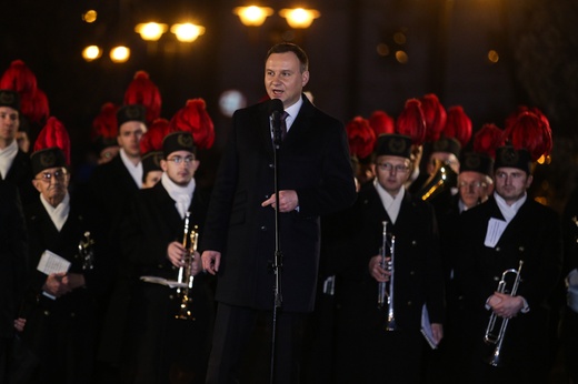 Prezydent Andrzej Duda w Piekarach