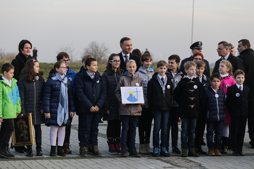 Prezydent Andrzej Duda w Piekarach