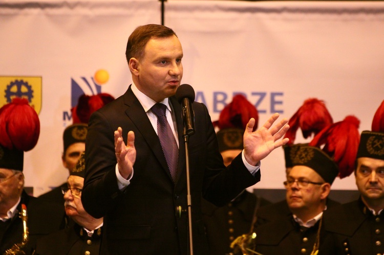 Prezydent Andrzej Duda w Zabrzu