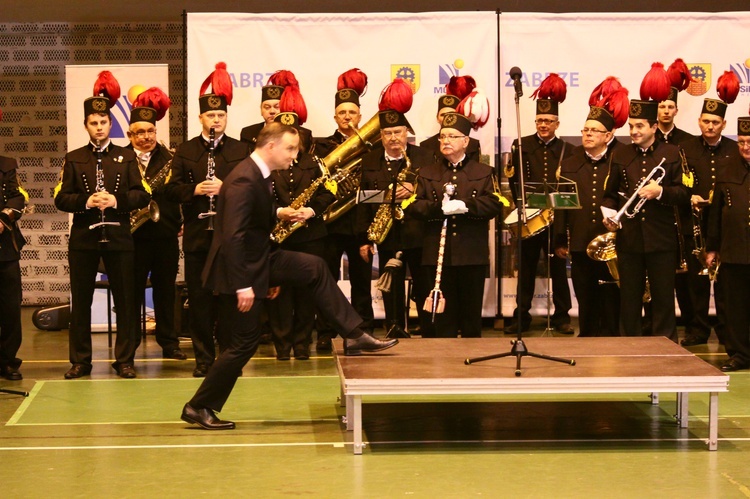 Prezydent Andrzej Duda w Zabrzu