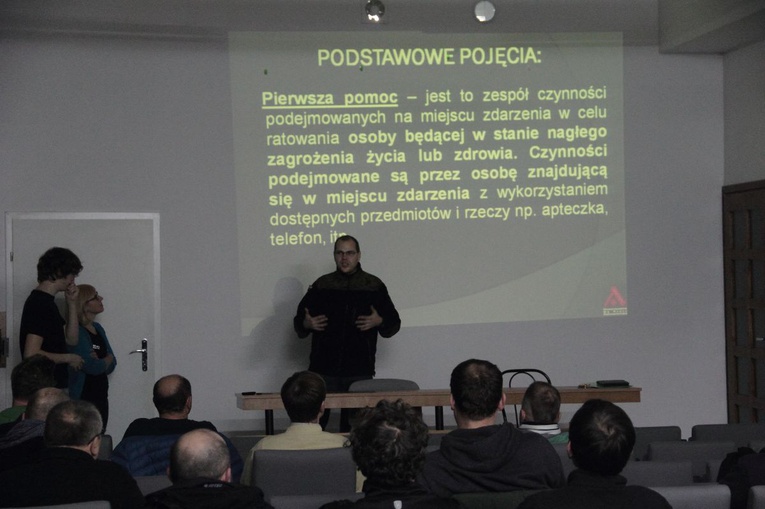 Z bractwem o pierwszej pomocy