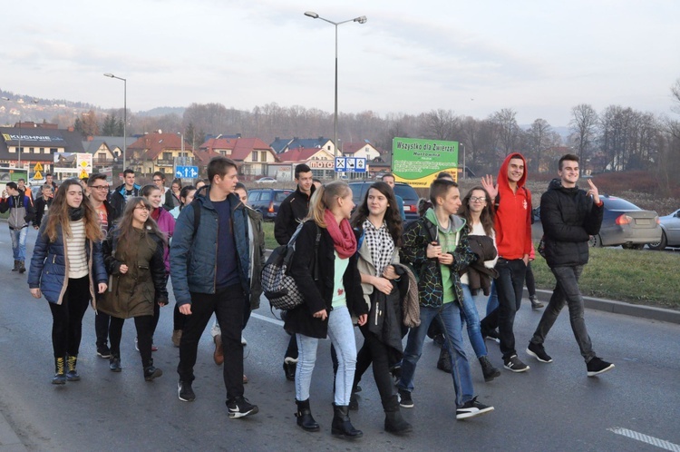 Synaj w Nowym Sączu - procesja