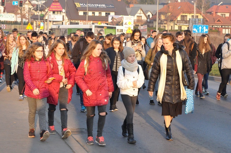 Synaj w Nowym Sączu - procesja