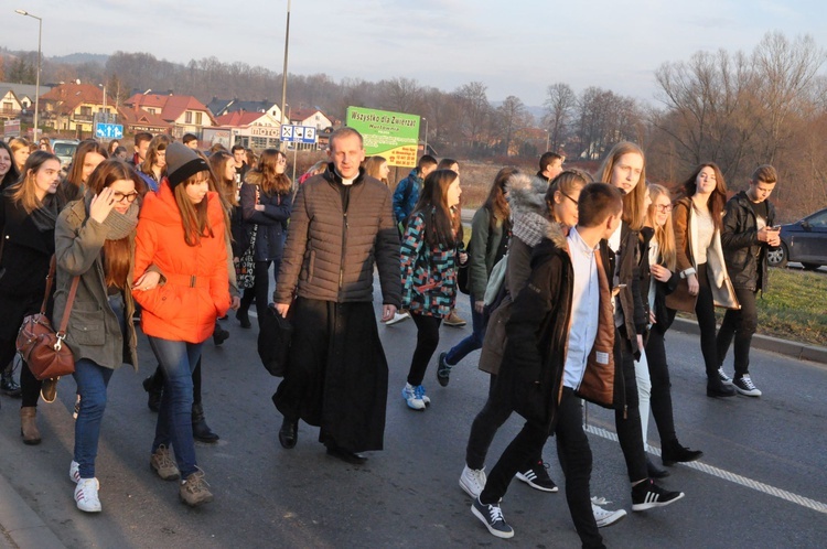 Synaj w Nowym Sączu - procesja