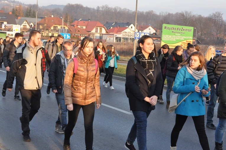 Synaj w Nowym Sączu - procesja