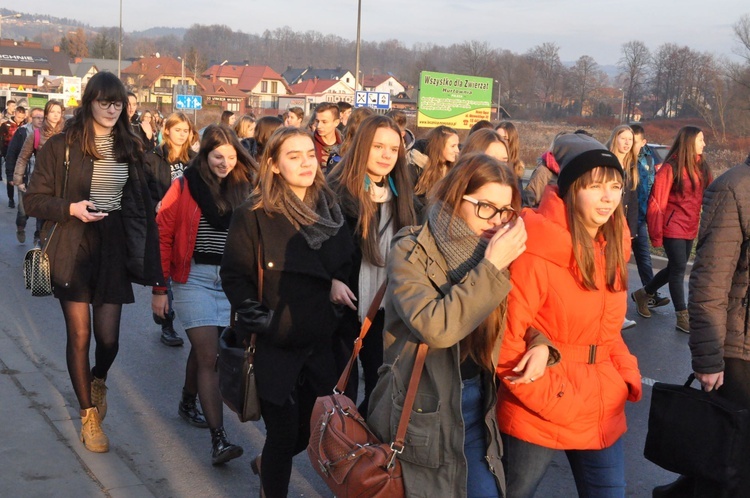 Synaj w Nowym Sączu - procesja