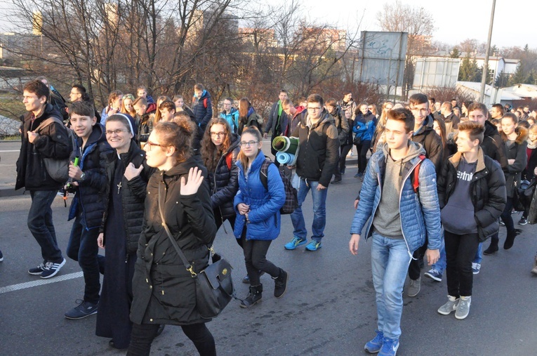 Synaj w Nowym Sączu - procesja