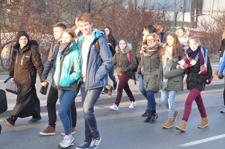 Synaj w Nowym Sączu - procesja