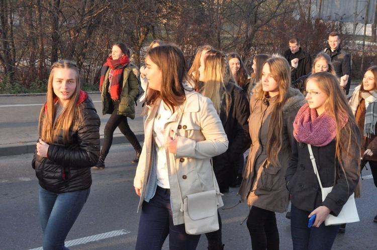 Synaj w Nowym Sączu - procesja