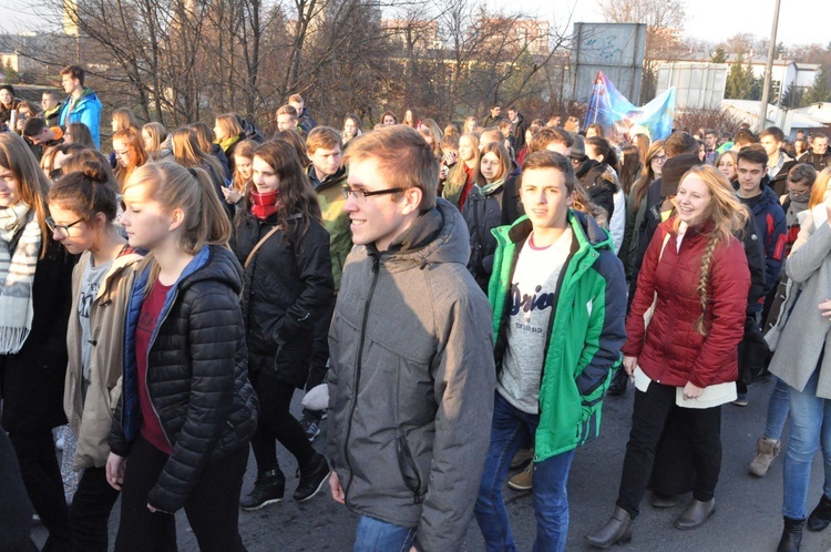 Synaj w Nowym Sączu - procesja