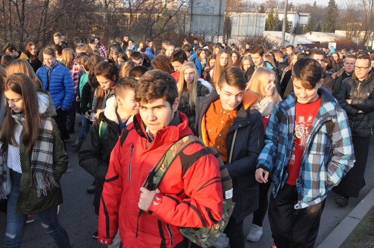 Synaj w Nowym Sączu - procesja