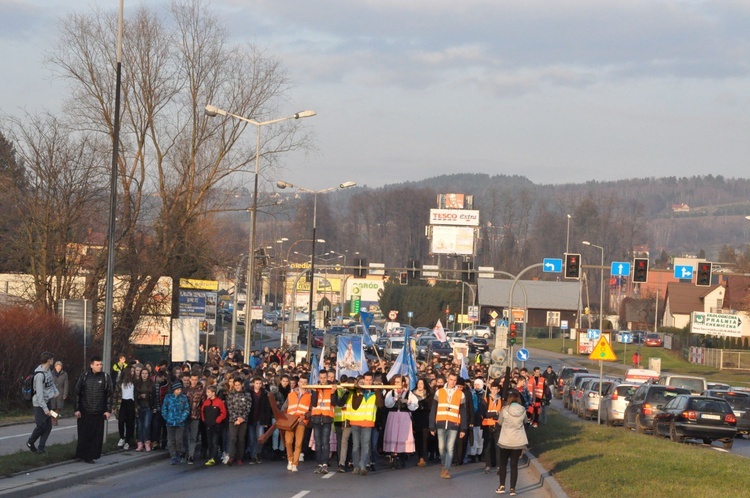 Synaj w Nowym Sączu - procesja