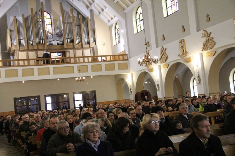 Poświęcenie organów w Ropie