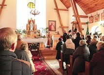 ▲	W michałowskiej świątyni modlili się katolicy i prawosławni.