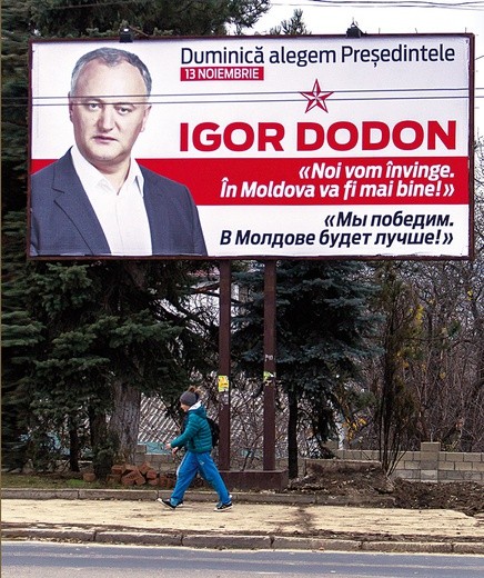 Podziwiający Władimira Putina Igor Dodon wygrał wybory prezydenckie w Mołdawii, bo obiecał wypowiedzenie zawartej przez poprzednika umowy stowarzyszeniowej z UE.