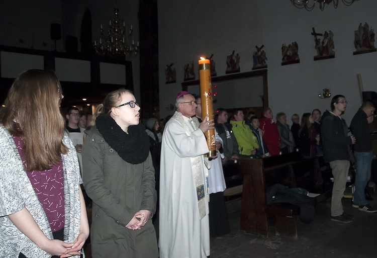 Adwentowe Czuwanie Młodych w Złocieńcu. 