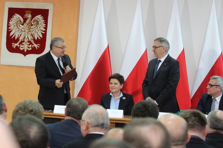 Wizyta premier Beaty Szydło w Bielsku-Białej