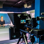 Ewelina Wiśniewska  czyta serwisy informacyjne  Telewizji Trwam.