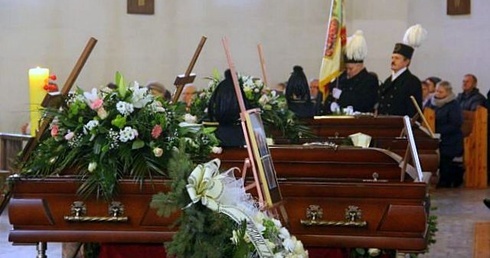 Ostatnie pożegnanie górników z Bolesławca