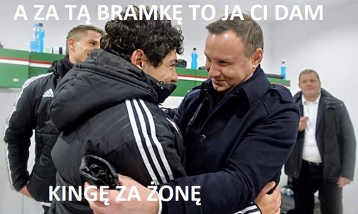 Internauci komentują wygraną Legii - memy