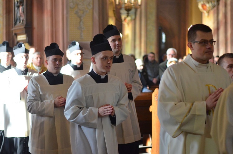 Obłóczyny siedmiu alumnów