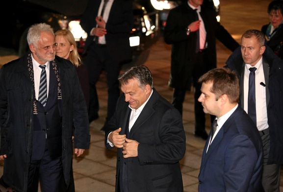 Viktor Orban przybył z wizytą do Krakowa