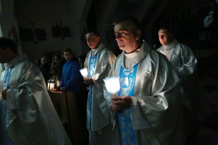 Czuwanie młodych w Jodłowej