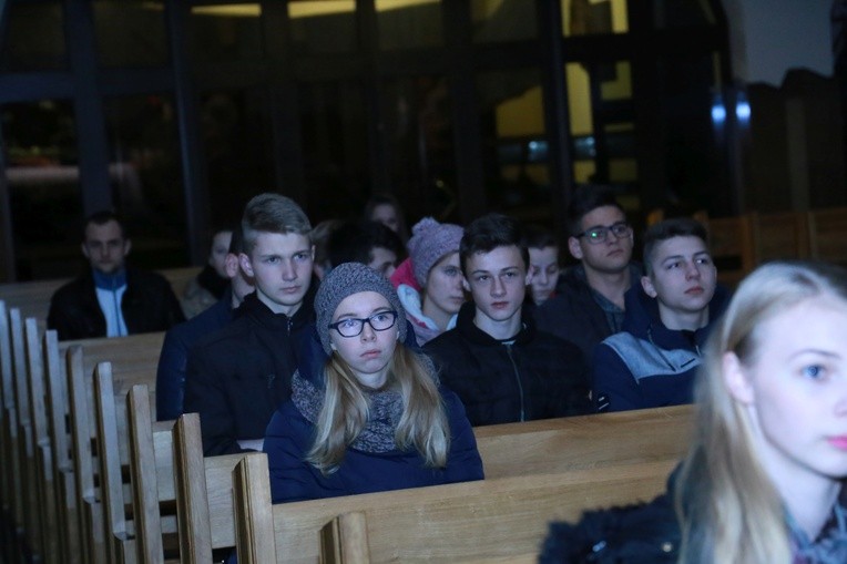 Czuwanie młodych w Jodłowej