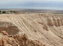 Widok na Qumran