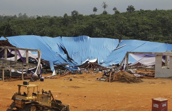 Nigeria: 160 ofiar śmiertelnych zawalenia się kościoła