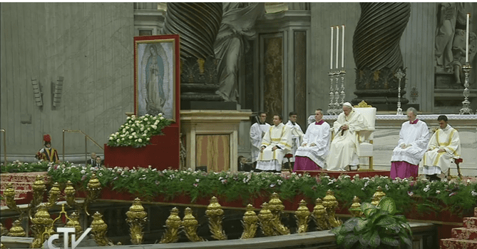 Franciszek: Maryja walczy o radość Ewangelii
