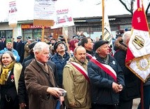 ▲	– Walka o godność dla internowanych trwa do dzisiaj – mówili uczestnicy zjazdu. 