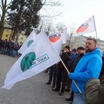 Protest górników KWK Makoszowy