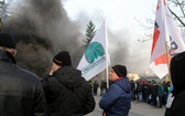 Protest górników KWK Makoszowy