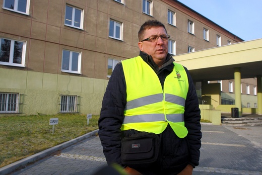 Protest górników KWK Makoszowy