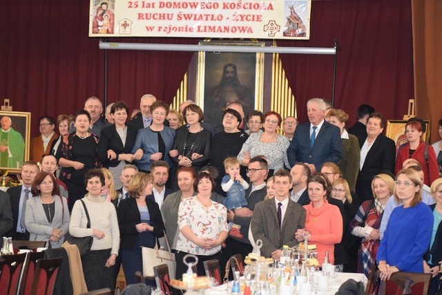 25 lat Domowego Kościoła na Limanowszczyźnie