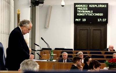 Senat: Ostatnia ustawa PiS w sprawie TK - przyjęta