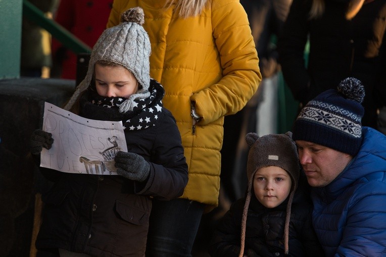 Protest górników w Suszcu