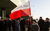 Protest górników w Suszcu