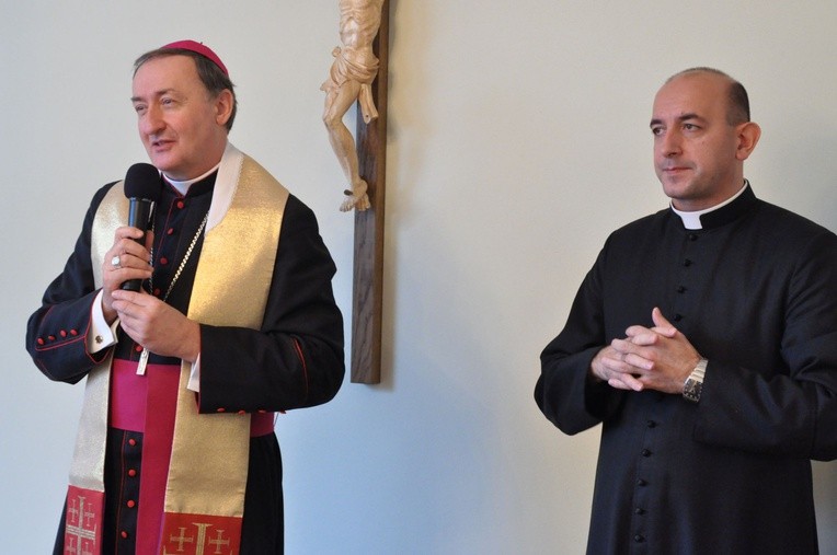 Świeccy u biskupa z kolędą
