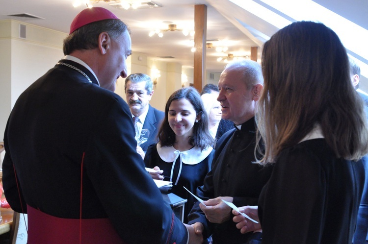 Świeccy u biskupa z kolędą