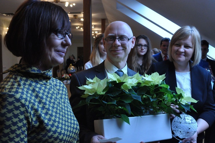 Świeccy u biskupa z kolędą