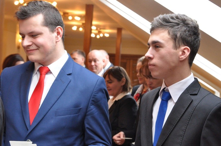 Świeccy u biskupa z kolędą