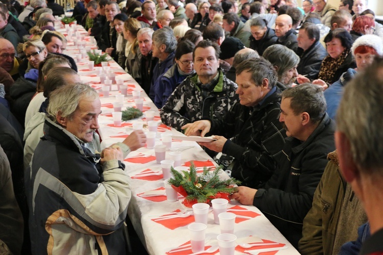 Wigilia dla potrzebujących w Fundacji Antoni 