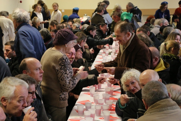 Wigilia dla potrzebujących w Fundacji Antoni 