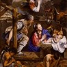 Juan Bautista Maíno "Pokłon pasterzy", olej na płótnie, 1612–1614 Muzeum Prado, Madryt