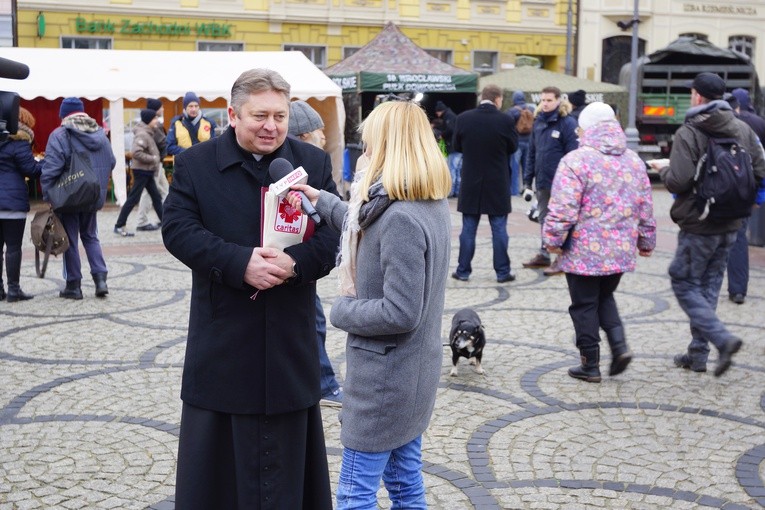 Wrocławska Wigilia na pl. Solnym.