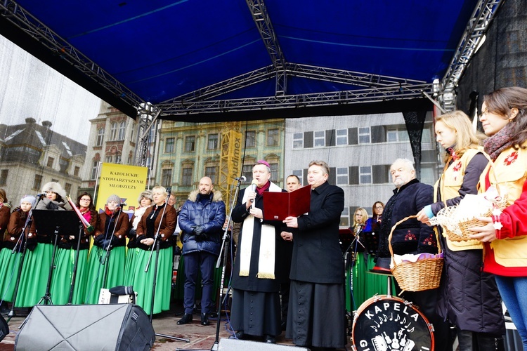 Wrocławska Wigilia na pl. Solnym.