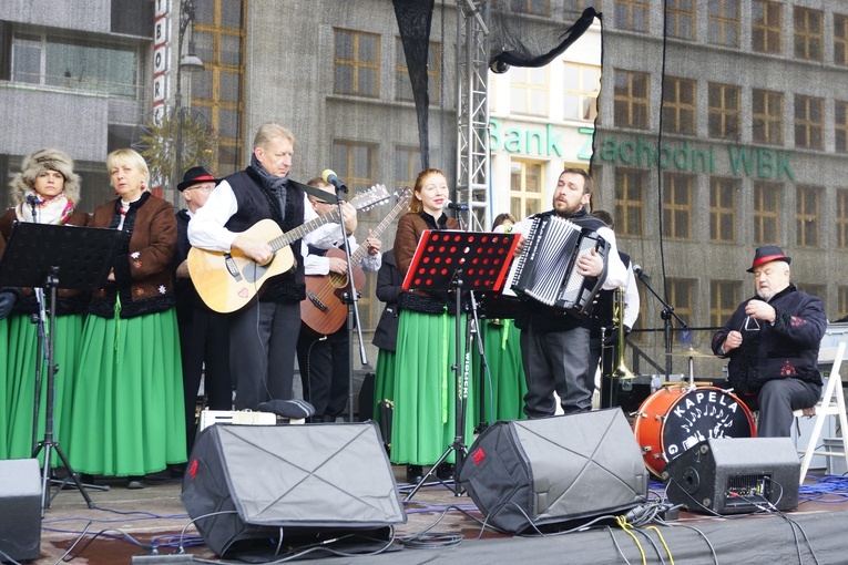 Wrocławska Wigilia na pl. Solnym.